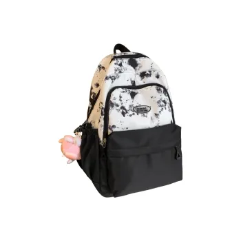 NX DOUGHNUT Nylon Backpack Regular Women's Black/Brown/Min/Blue/Purple