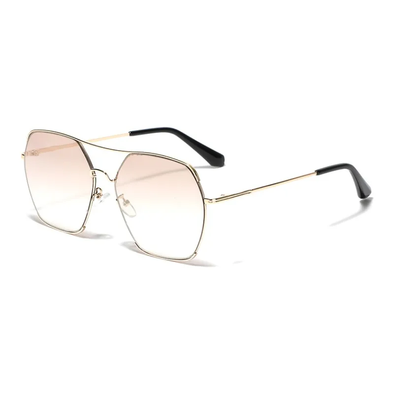 BGUUY Metal Irregular Shape Sunglasses Unisex-2