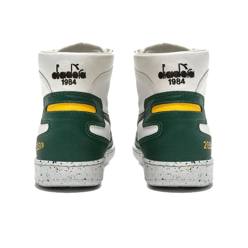 diadora Mi Basket '2030 - White Green'-5