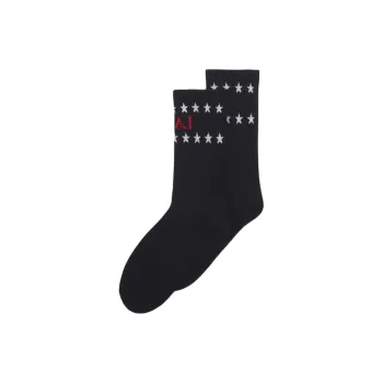 Lanvin SS24 Mid-Calf Socks Men's 1 Pack Black