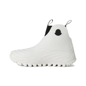 Moncler Cushioning High Top Sports Casual Shoes Men's White