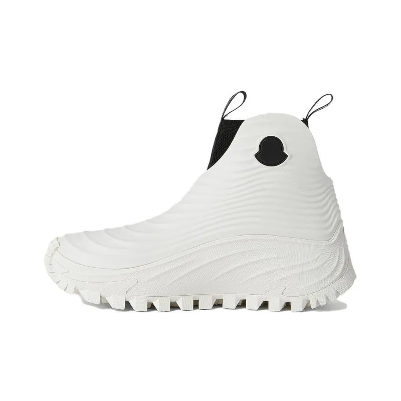 Moncler Cushioning High Top Sports Casual Shoes Men's White-0