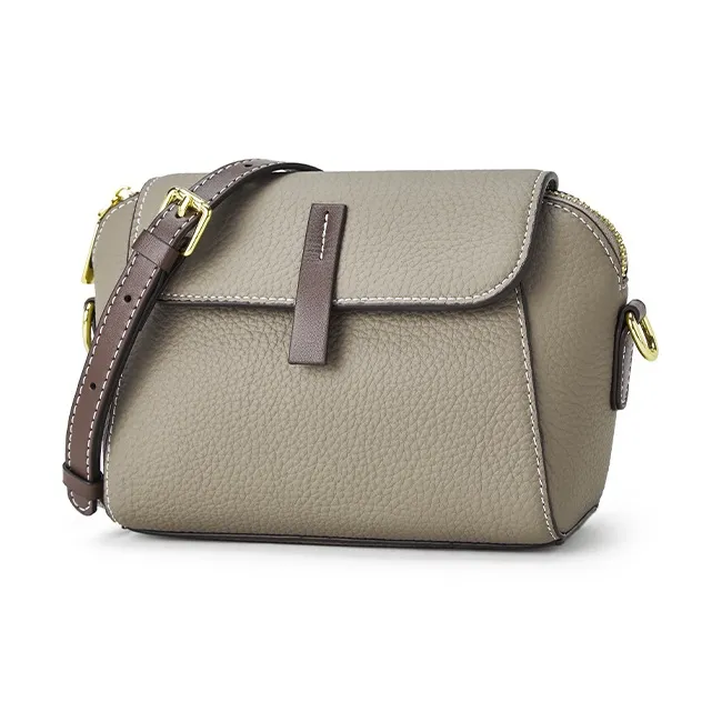 BOSTANTEN Cow Leather Crossbody Bag, Shoulder Bag Regular Women's Black/Sea Blue/Khaki-14