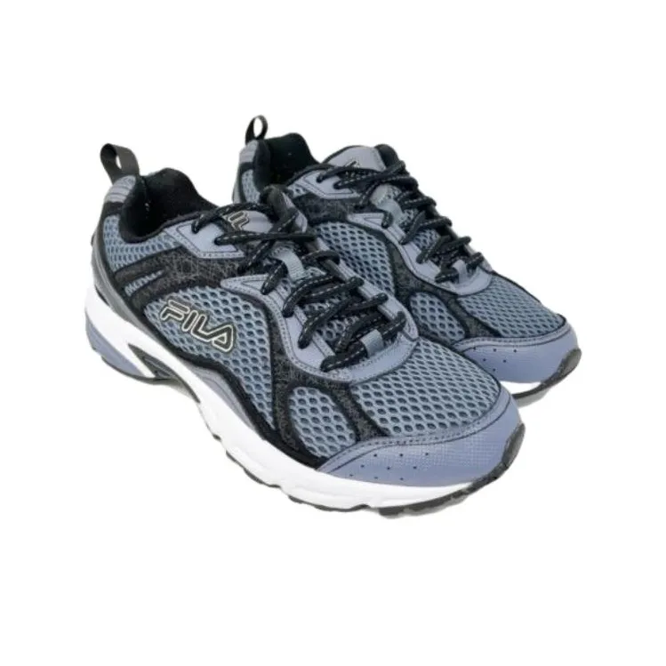 FILA Cushioned Slip Resistant Low Top Casual Shoes Women's Gray-2