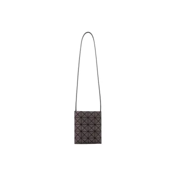 ISSEY MIYAKE Prism Polyvinyl Chloride Crossbody Bag Shoulder Bag Women's Charcoal Gray