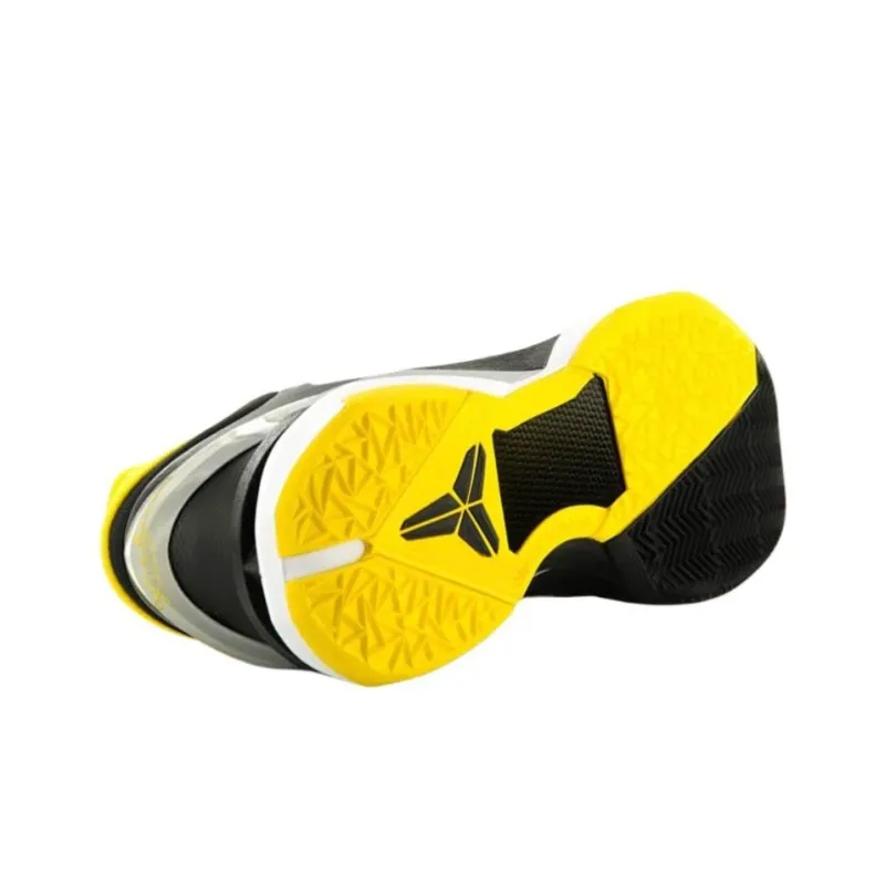 Nike Kobe 7 Black White Del Sol-3