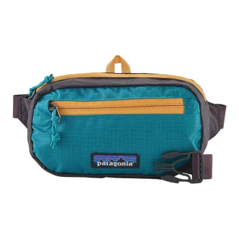 Patagonia Recycled Nylon Fanny Pack Mini Unisex Obsidian And Plum