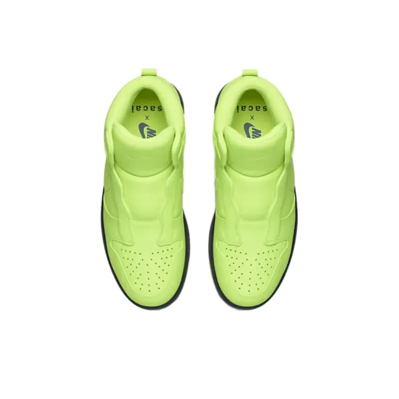 Nike X Sacai Dunk Lux 'Volt Obsidian' Women's-3