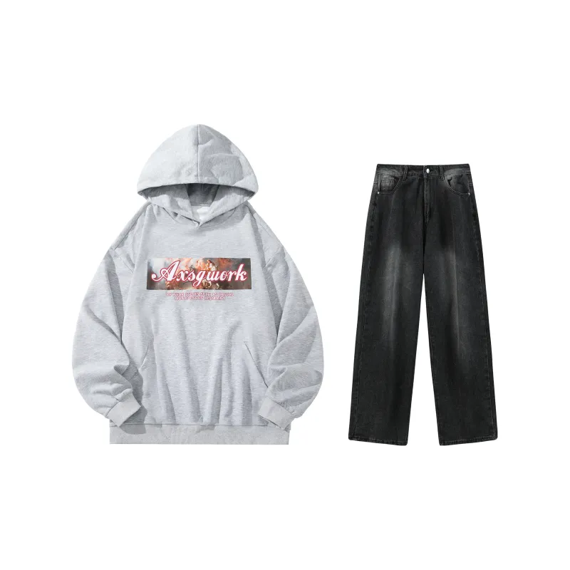 A.X.S.K Sweatshirt Sets Men-71