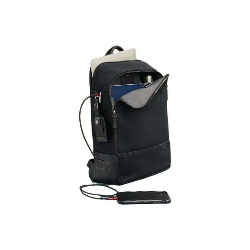 TUMI Harrison Nylon, Fabric Backpack Regular Men's Black-4