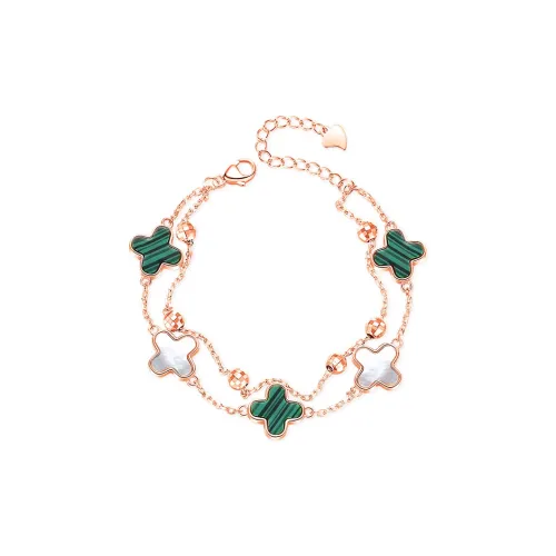 Olampe Malachite Jade Bracelets Women's