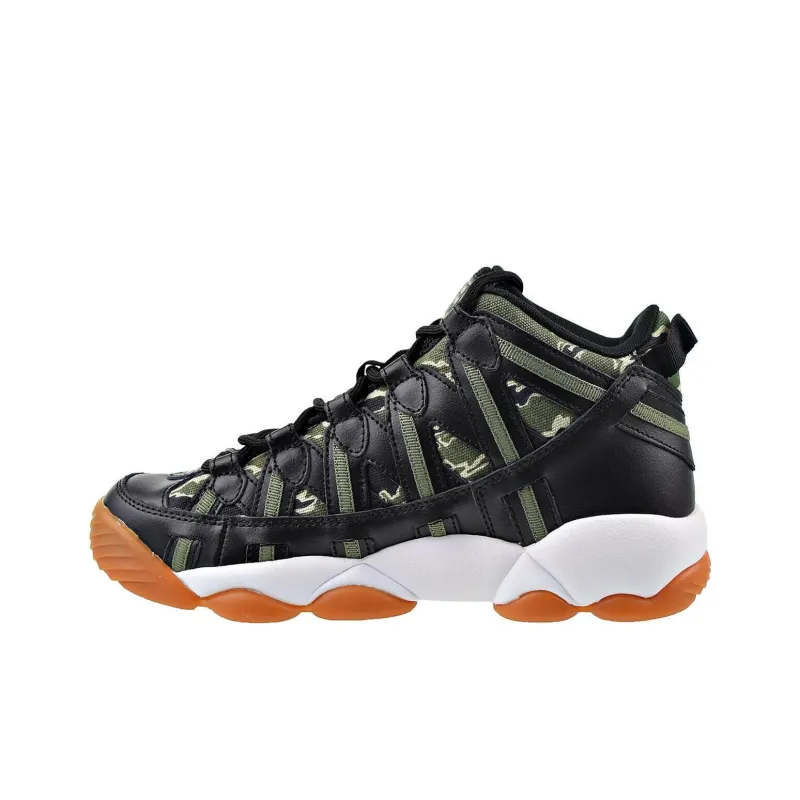 FILA Cushioned Slip Resistant Mid Top Casual Shoes Men's Army Green-0