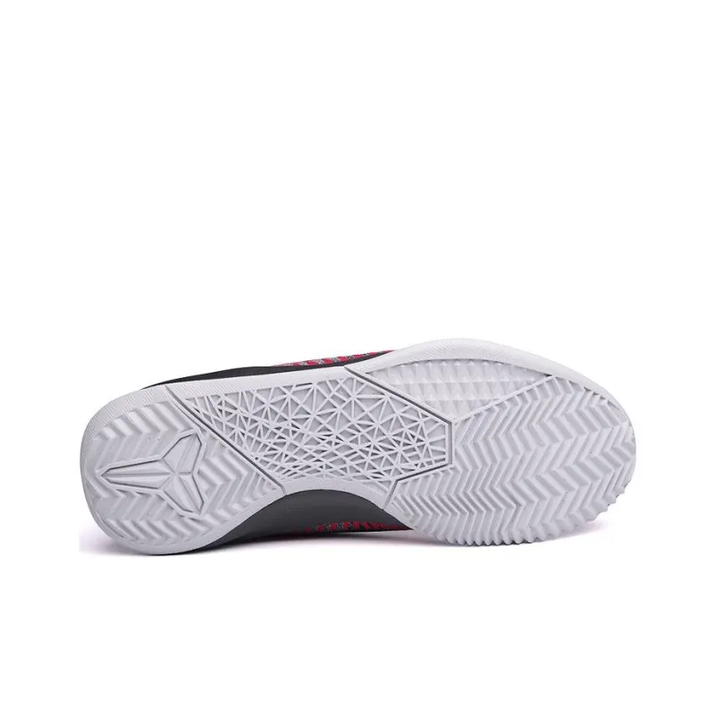 Nike Kb Mentality Ii Red Grey-3