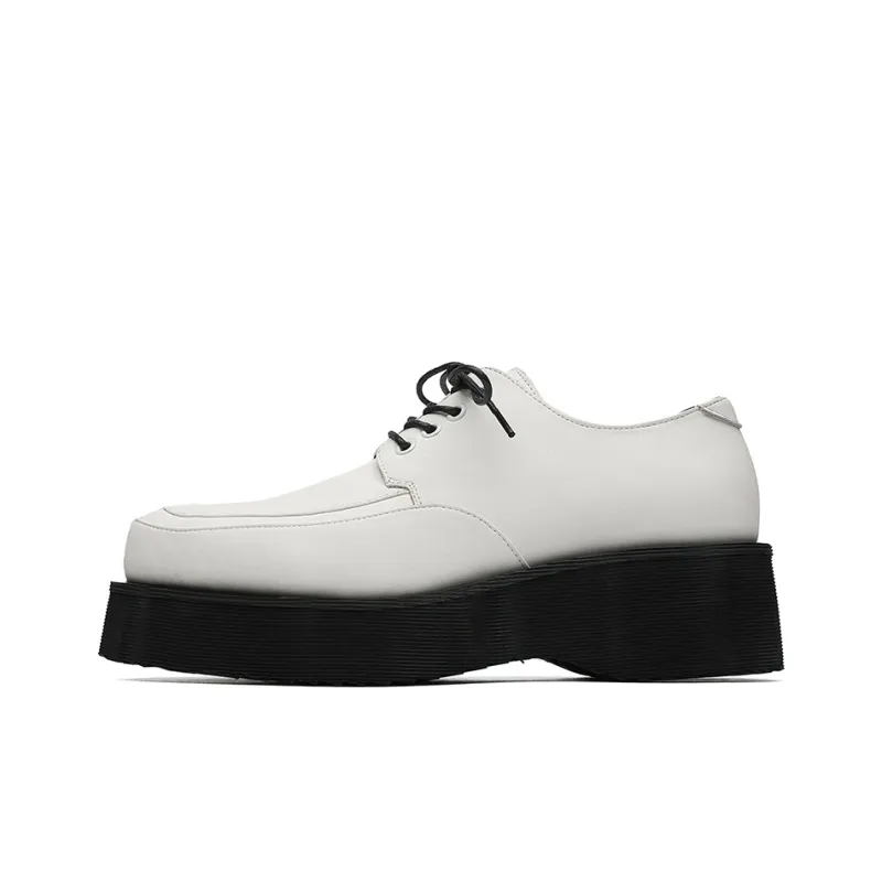 Chi Wolf Derby Shoes Casual Shoes Men's Black-5
