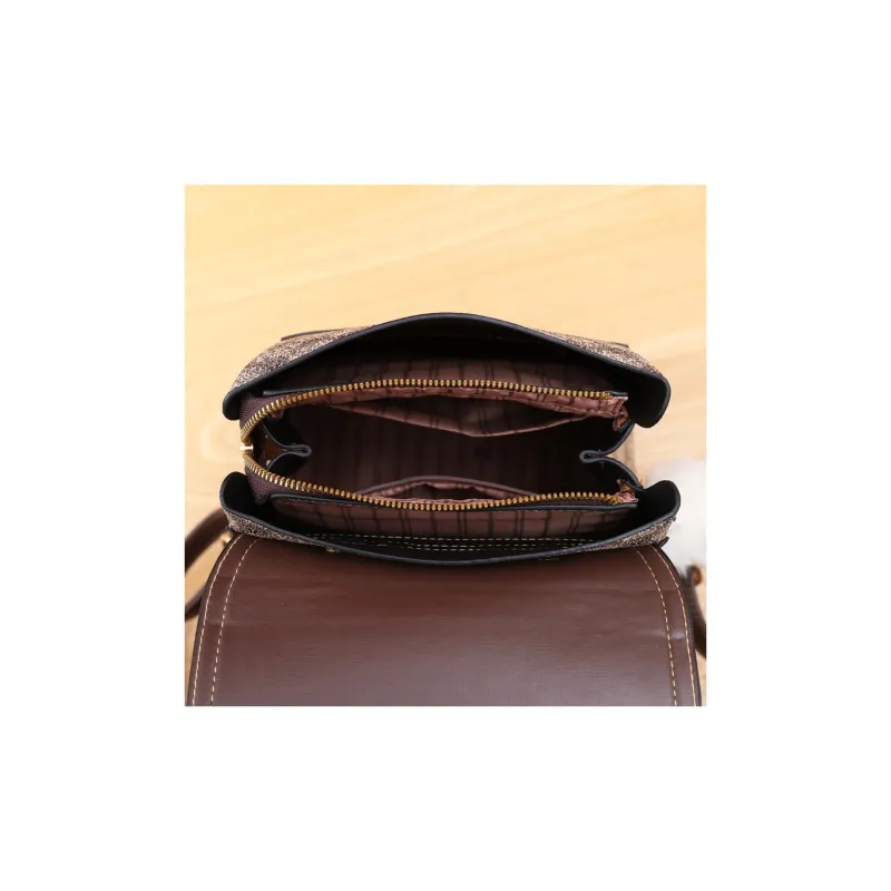 Weymond Soft Leather Moldable Versatile Backpack Women's-3
