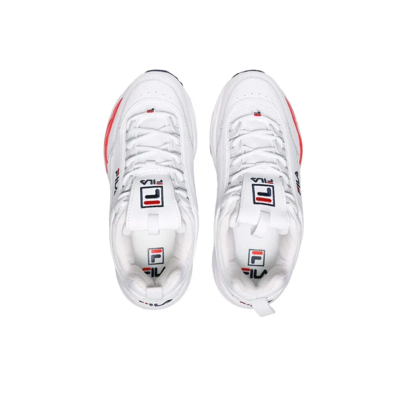 FILA Women's Disruptor 2 Ray Tracer 'White Navy' Women's-3
