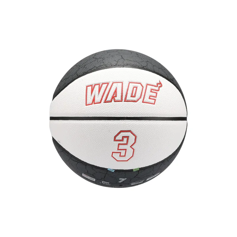 LiNing WAY OF WADE PU Basketball Black White Size 7 Training Unisex-4