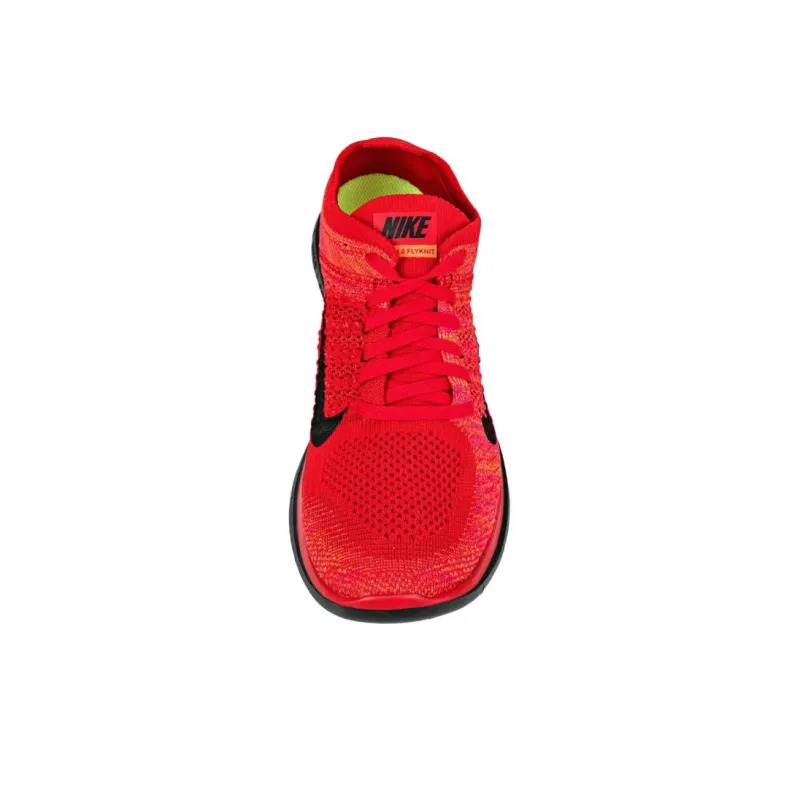 Nike Free RN 4.0 Cushioned Slip Resistant Low Top Running Shoes Unisex Red-3