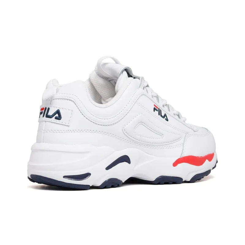 FILA Women's Disruptor 2 Ray Tracer 'White Navy' Women's-2