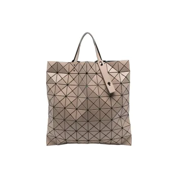 ISSEY MIYAKE Polyester Handbag Women's Light Brown