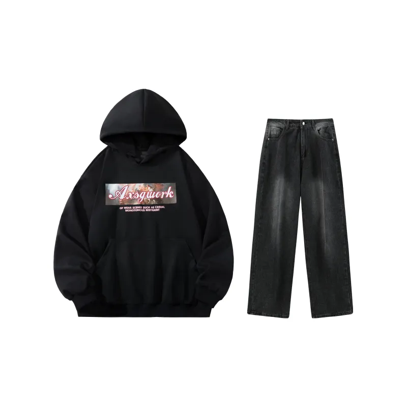 A.X.S.K Sweatshirt Sets Men-46