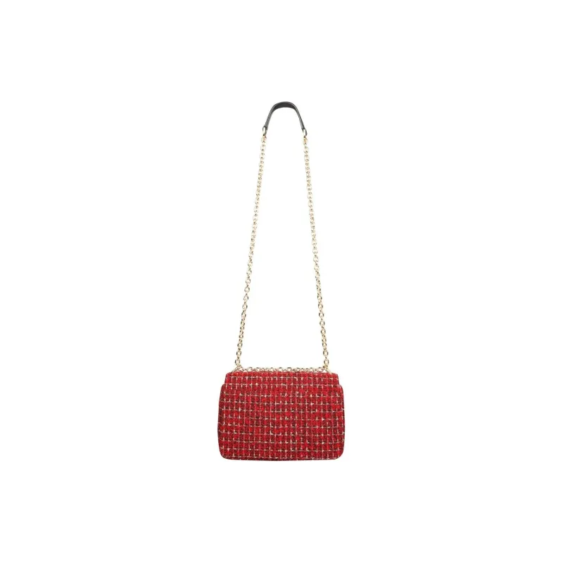 MICHAEL KORS Soho Leather Shoulder Bag, Crossbody Bag Large Size Women's Red-3