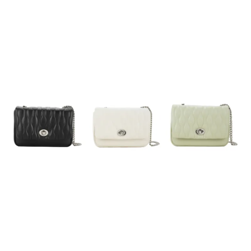 Hotwind PU Crossbody Bag Mini Women's Black/Beige/Green-15