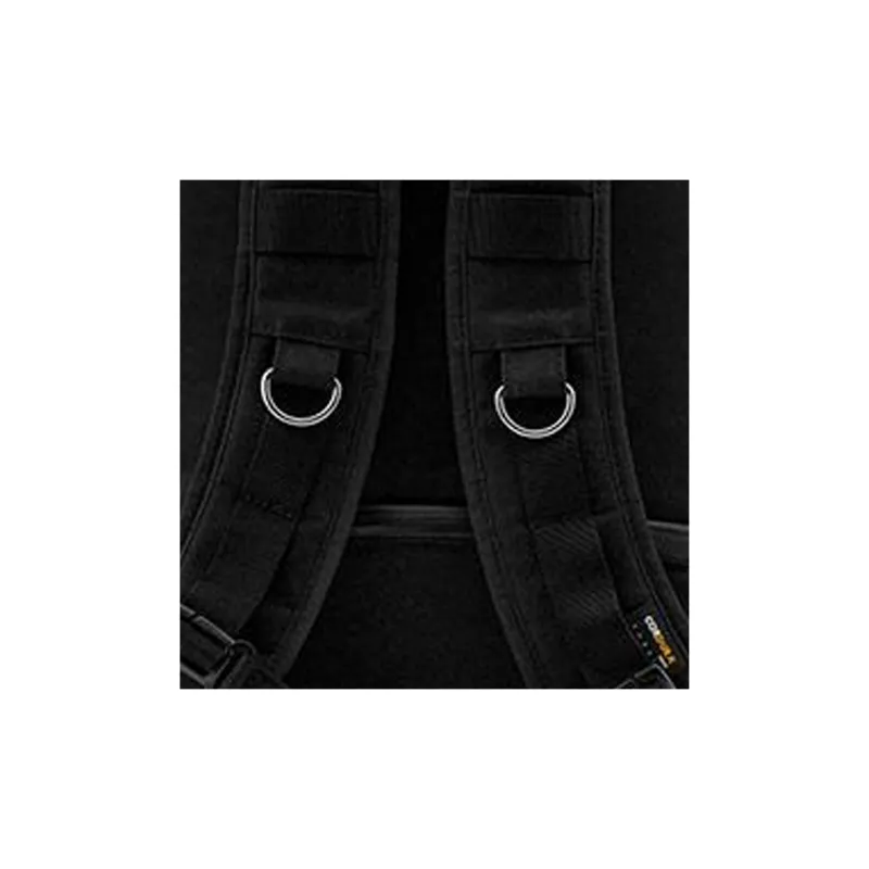 LACOSTE Polyamide Backpack Medium Size Unisex Black-6