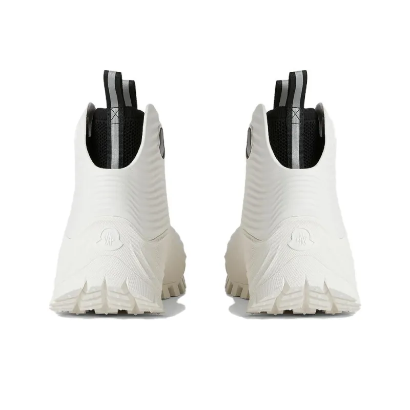 Moncler Cushioning High Top Sports Casual Shoes Men's White-4