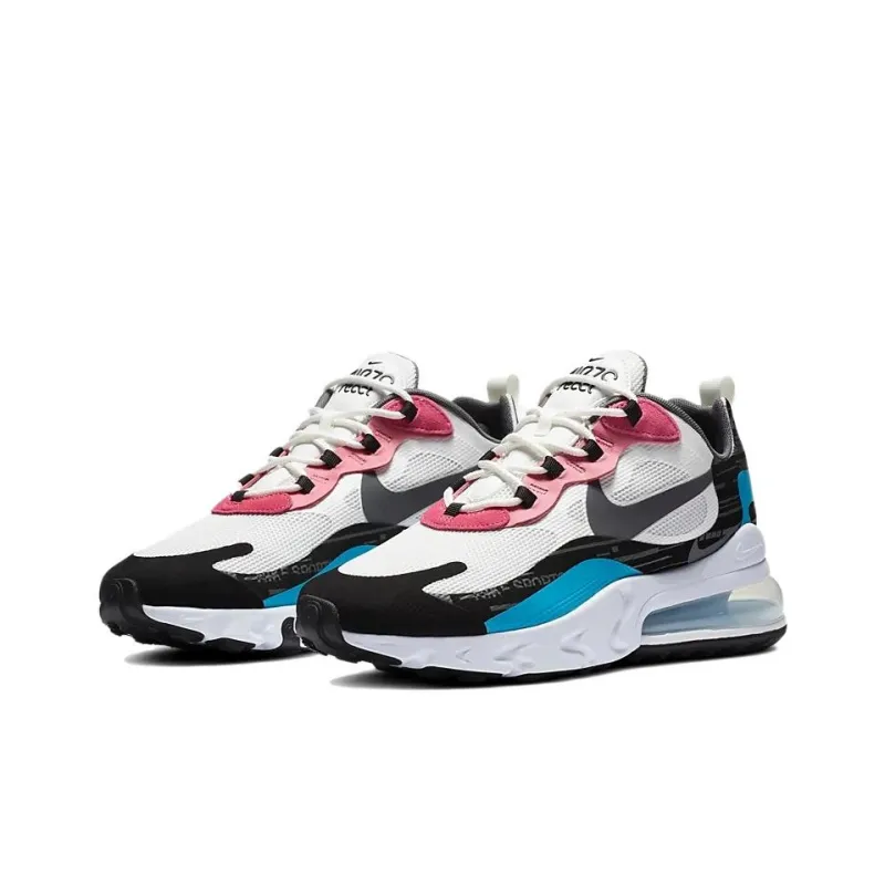 Nike Air Max 270 React Summit White Black Laser Blue-1
