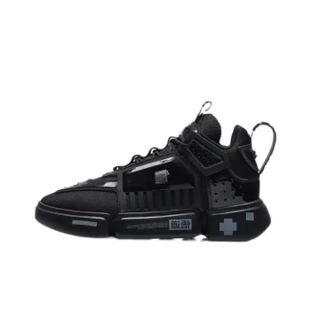 LiNing Essence Mid Top Casual Shoes Men's Black