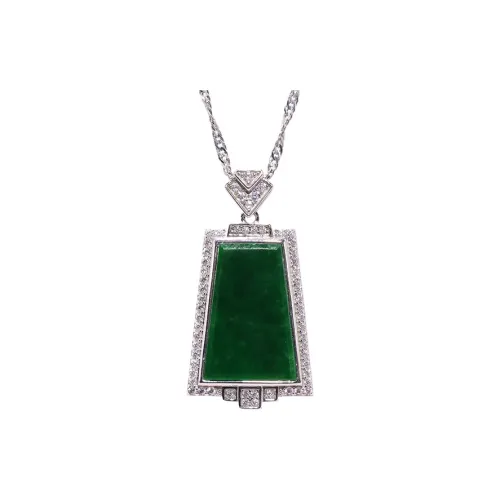 Qingjing Jadeite Pendants Women's