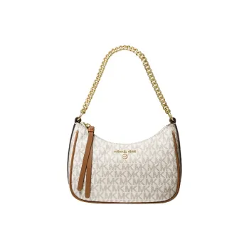 MICHAEL KORS Artificial Leather Shoulder Bag Medium Size Women's Vanilla White