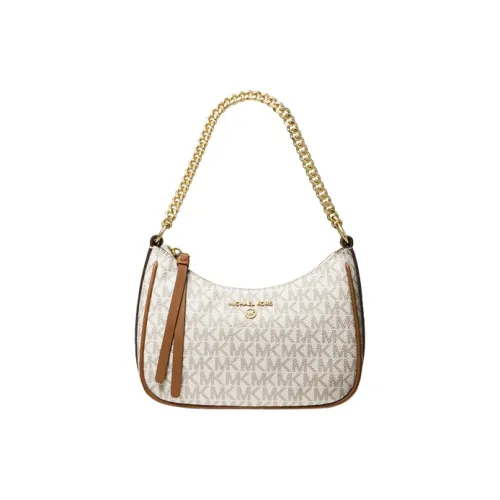 MICHAEL KORS Artificial Leather Shoulder Bag Medium Size Women's Vanilla White