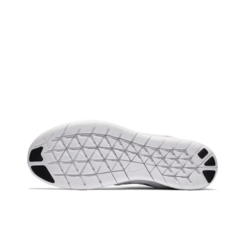 Nike Free Rn White/Black Women's-4