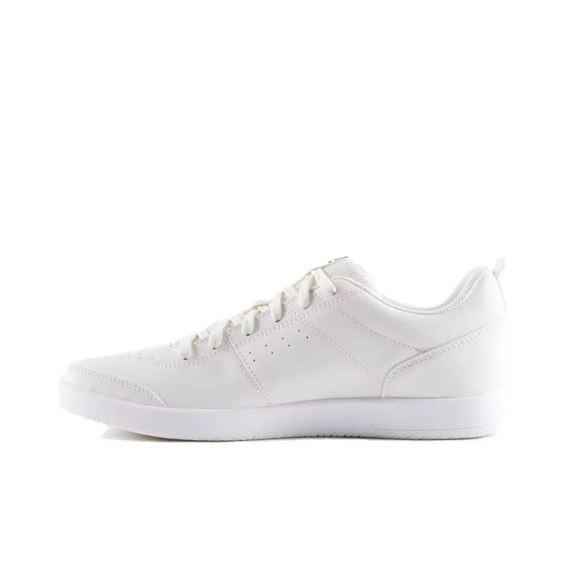 DECATHLON Slip Resistant Cushioning Low Top Skateboard Shoes Unisex White-0