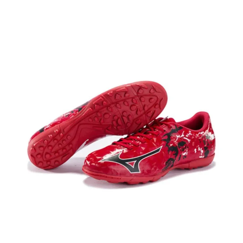 Mizuno Ryuou AG Anti Slip And Wear Resistant Lightweight Soccer Shoes Men's Red-3
