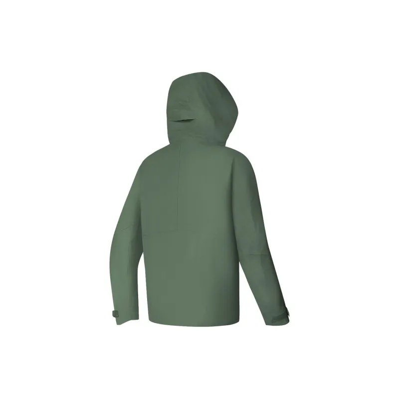 FILA Waterproof And Windproof Windbreaker Jacket Men's Siberian Green-1