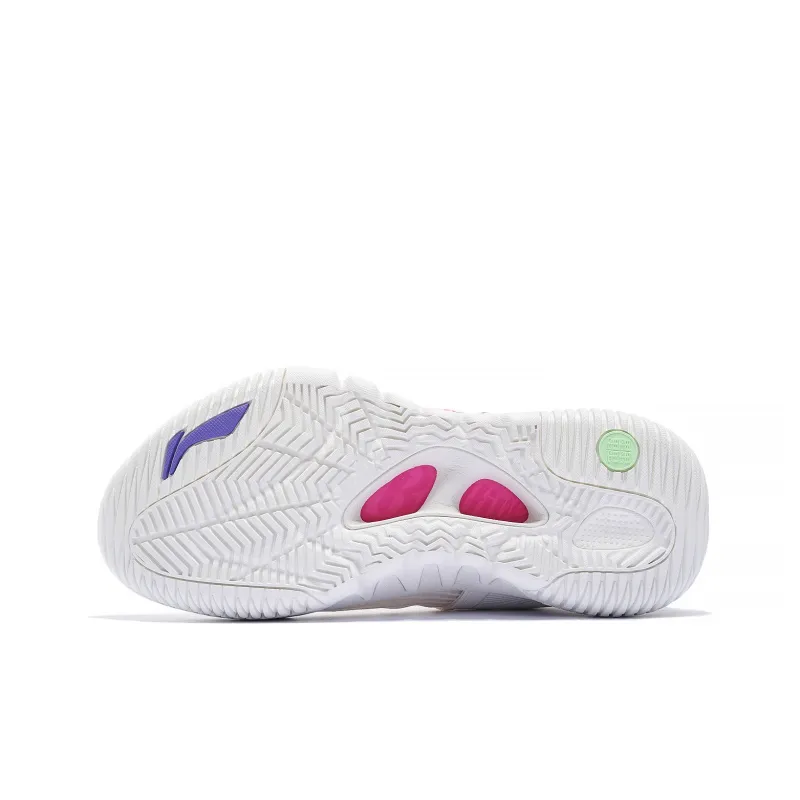 LINING Badfive 2 Low Basketball Shoes Men Low Top Ecru-2