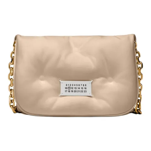 Maison Margiela Glam Slam Full Grain Nappa Leather Crossbody Bag, Shoulder Bag Women's Pink
