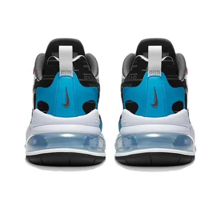 Nike Air Max 270 React Summit White Black Laser Blue-4