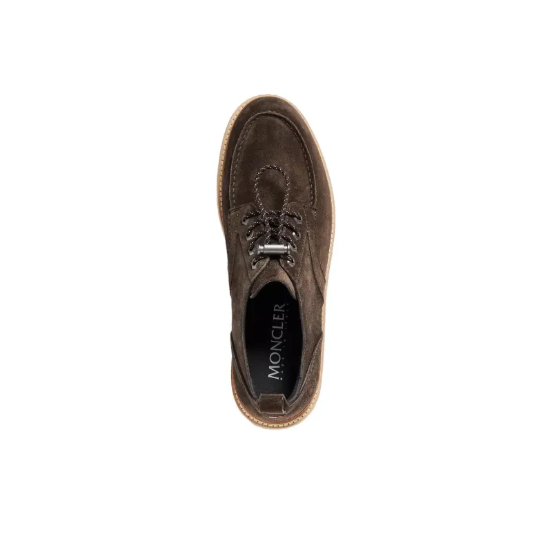 Moncler Peka City Leather Derby Shoes-3