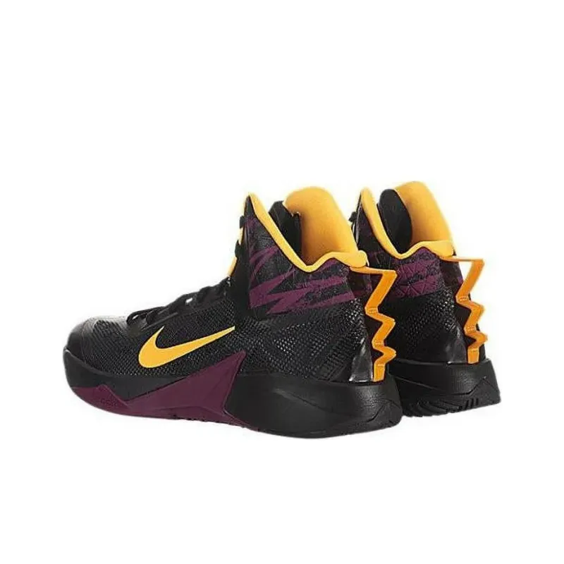 Nike Zoom Hyperfuse 2013 Black/Laser Orange Raspberry Red-2