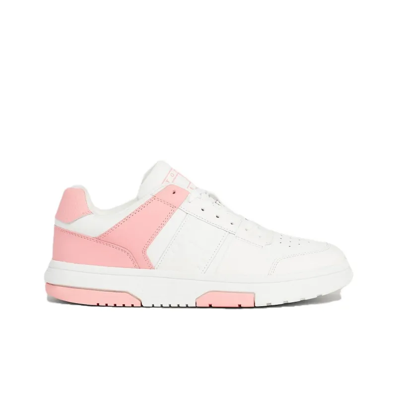 Tommy Hilfiger Low-Top Skateboard Shoes Women's White-1