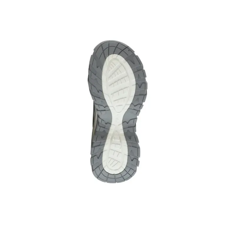 FILA SOFIA 1S + Fishbone 1S+ Anti Slip Wear Resistant Low Top Chunky Sneakers Women's Gray-5