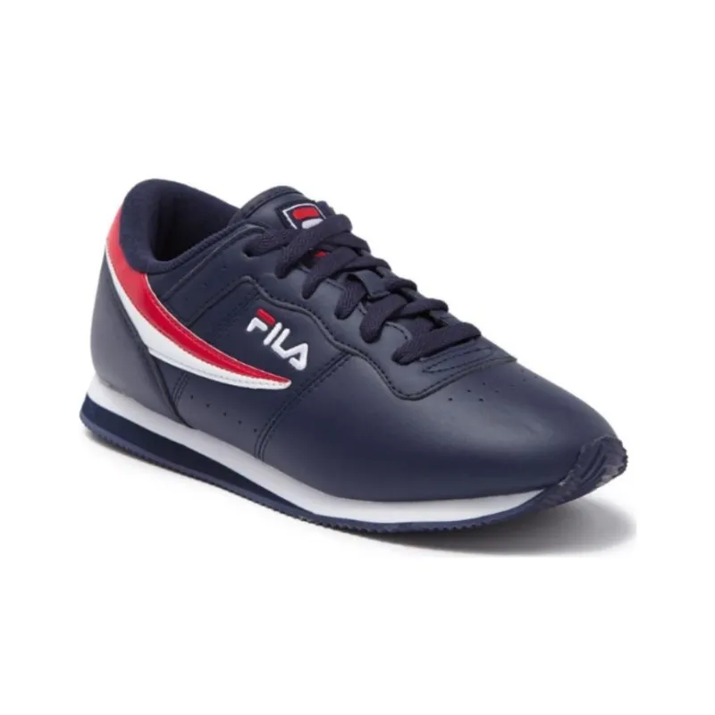 FILA Classico 18 Cushioned Slip Resistant Low Top Casual Shoes Men's Blue-2