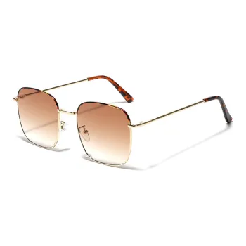 BGUUY Metal Square Sunglasses Unisex