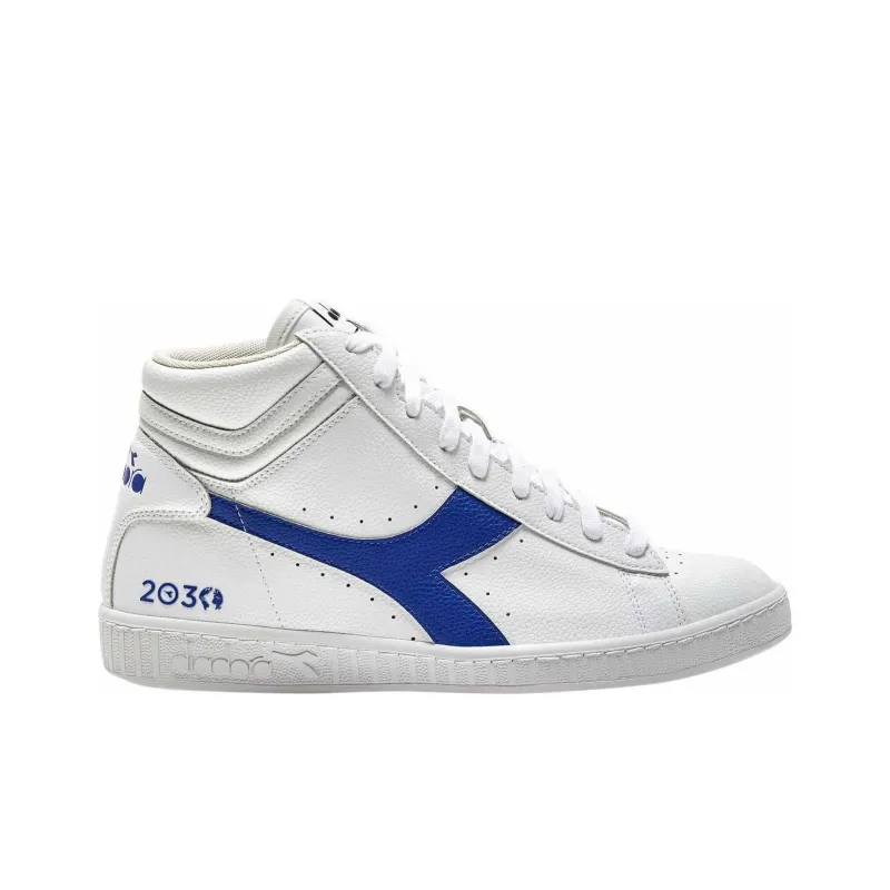 diadora Game L High 2030 'White Imperial Blue'-1