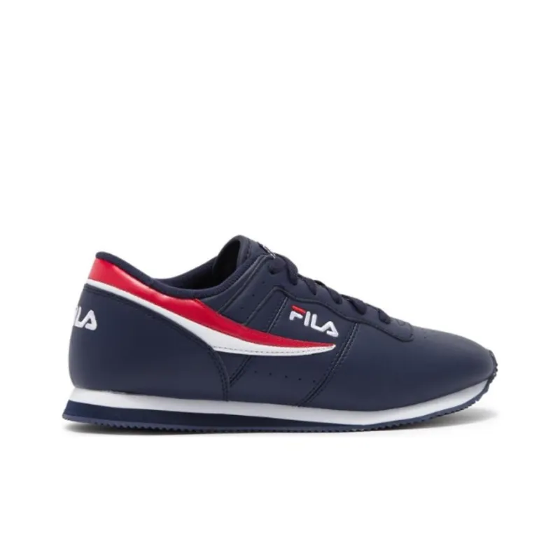 FILA Classico 18 Cushioned Slip Resistant Low Top Casual Shoes Men's Blue-1