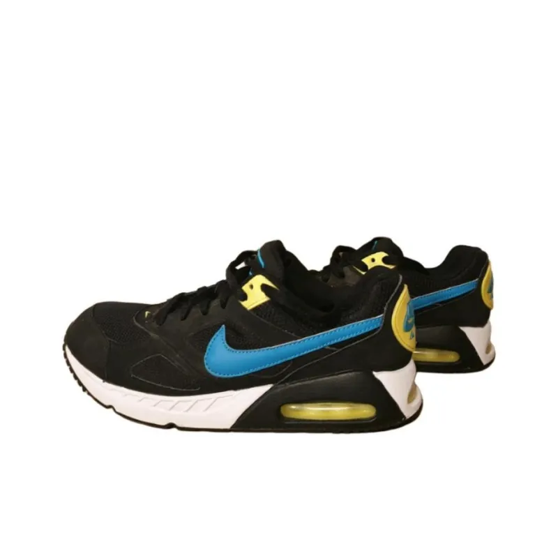 Nike Air Max Ivo Cushioned Slip-Resistant Low-Top Running Shoes Men's Black Green-2